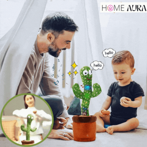 Cute Talking & Dancing Cactus Toy For Kids